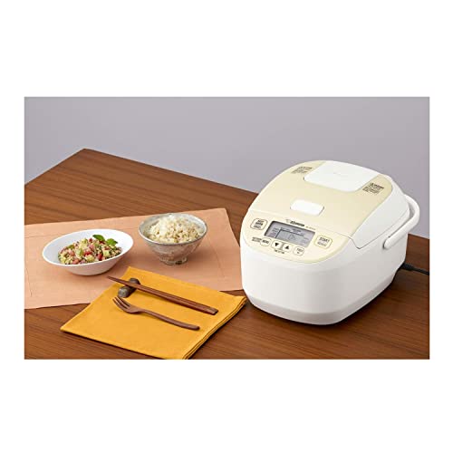 Zojirushi NL-DCC10CP Micom Rice Cooker & Warmer, 5.5 Cups, Pearl Beige - My Kitchen Products
