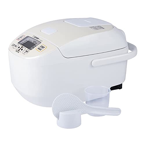 Zojirushi NL-DCC10CP Micom Rice Cooker & Warmer, 5.5 Cups, Pearl Beige - My Kitchen Products