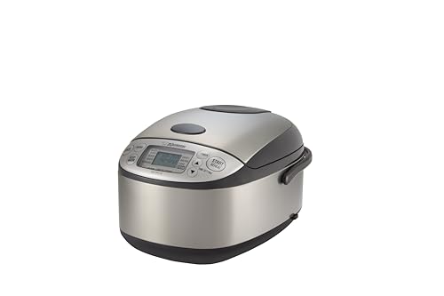 Zojirushi NS-TPC10XT Micom Rice Cooker & Warmer (with PFAS-Free Nonstick), 5.5-Cup, Stainless Brown - My Kitchen Products