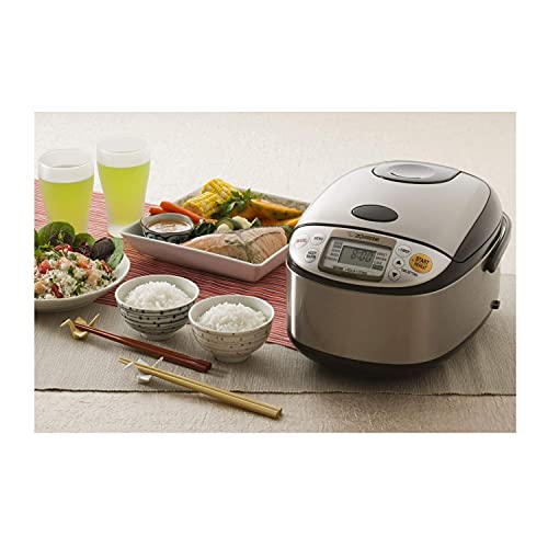 Zojirushi NS-TSC10 5-1/2-Cup (Uncooked) Micom Rice Cooker and Warmer, 1.0-Liter - My Kitchen Products