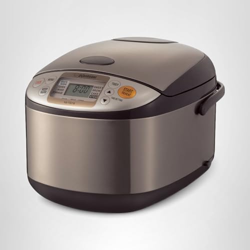 Zojirushi NS-TSC10 5-1/2-Cup (Uncooked) Micom Rice Cooker and Warmer, 1.0-Liter - My Kitchen Products
