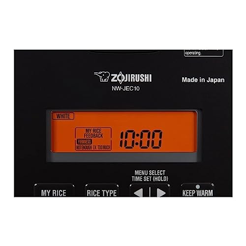 Zojirushi NW-JEC10BA Pressure Induction Heating (IH) Rice Cooker & Warmer, 5.5-Cup, Made in Japan - My Kitchen Products