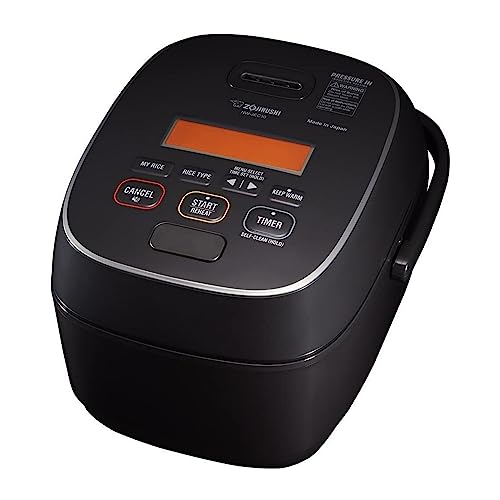 Zojirushi NW-JEC10BA Pressure Induction Heating (IH) Rice Cooker & Warmer, 5.5-Cup, Made in Japan - My Kitchen Products