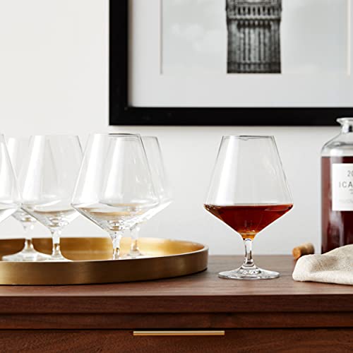 ZWIESEL GLAS Pure Cognac Glass (Set of 6), Dishwasher-Safe Tritan Crystal Glasses, Made in Germany (21 Ounce) - My Kitchen Products
