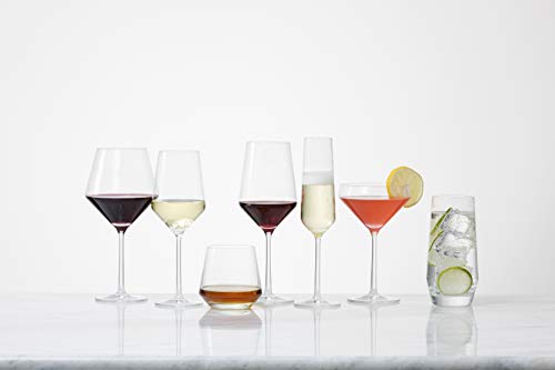 ZWIESEL GLAS Pure Martini Glass (Set of 6), Cocktail Glasses for Martini, Dishwasher-Safe Machine-Made Tritan Crystal Glasses, Made in Germany (12.3 Ounce) - My Kitchen Products