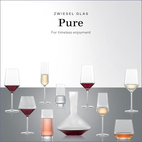 ZWIESEL GLAS Pure Martini Glass (Set of 6), Cocktail Glasses for Martini, Dishwasher-Safe Machine-Made Tritan Crystal Glasses, Made in Germany (12.3 Ounce) - My Kitchen Products