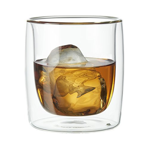 ZWILLING Sorrento 2-pc Double-Wall Tumbler Glass Set, 9-oz, 266ml, Clear