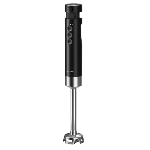 ZWILLING Xtend Immersion Blender and Accessory 2-pc Set – 3-Speed Cordless Hand Blender with Long Stainless Steel Arm and 20oz Beaker – Powerful, Quiet, Energy-Efficient, Battery Not Included - My Kitchen Products