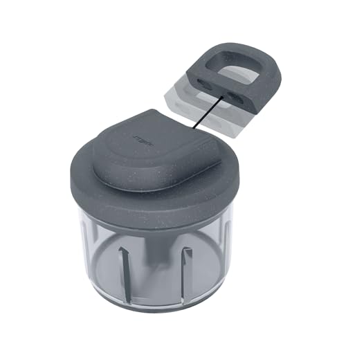 Zyliss Easy Pull Food Chopper and Manual Food Processor - Hand-Held Slicer & Dicer for Fruits & Vegetables - Easy Pull Manual Food Chopper - Cooking Gadgets & Kitchen Essentials - Easy Pull 3.0 - My Kitchen Products