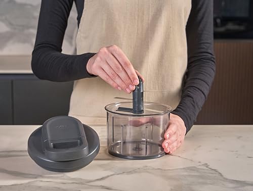 Zyliss Easy Pull Food Chopper and Manual Food Processor - Hand-Held Slicer & Dicer for Fruits & Vegetables - Easy Pull Manual Food Chopper - Cooking Gadgets & Kitchen Essentials - Easy Pull 3.0 - My Kitchen Products