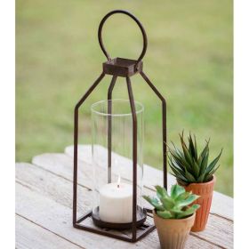 Small Greenville Pillar Candle Lantern