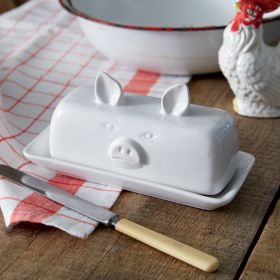 Piglet Butter Dish