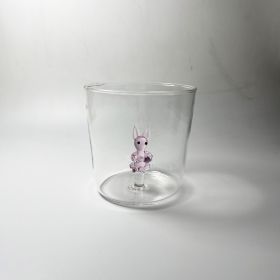 Three-dimensional Christmas Tree Glass Cup (Option: Rabbit Cup)